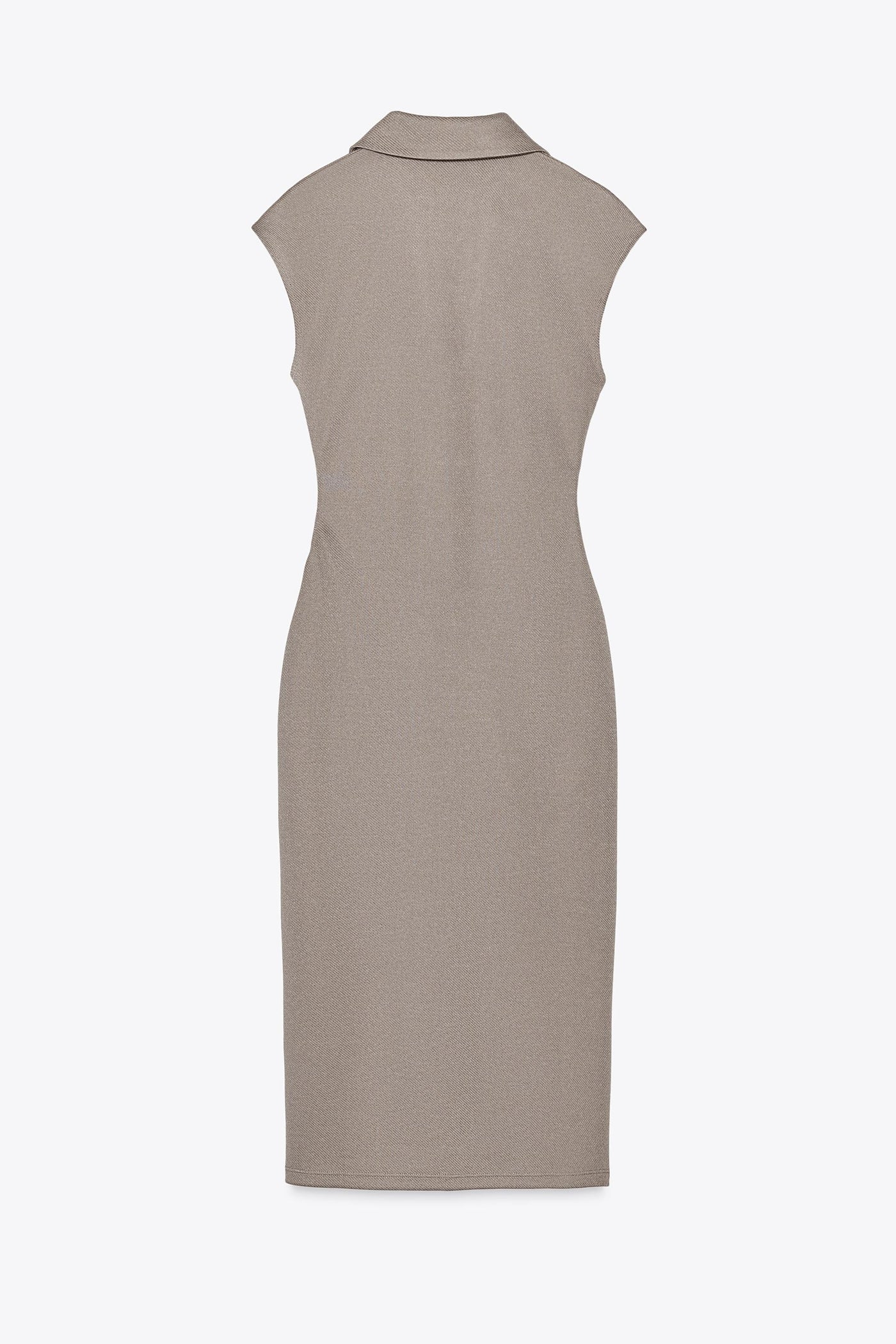 Nia – Draped Shirt Dress