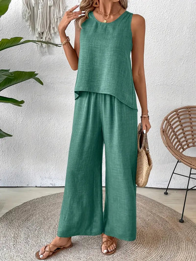 Regina – Crochet Back Lounge Set