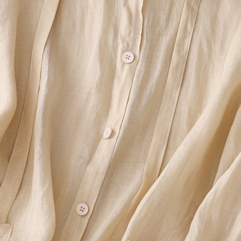 Rumi – Linen Hoodie