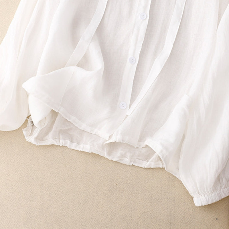 Rumi – Linen Hoodie