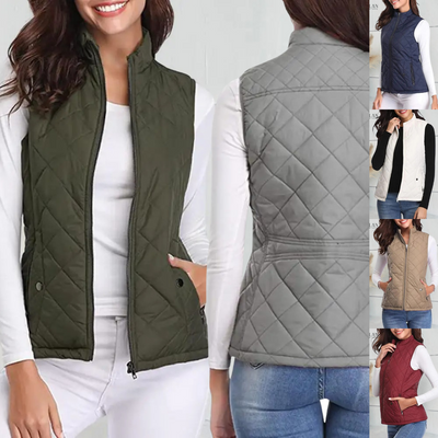 Denise – Quilted Luxe Gilet