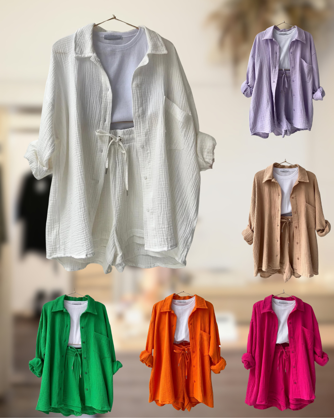 Isla- basic relaxed two-piece set