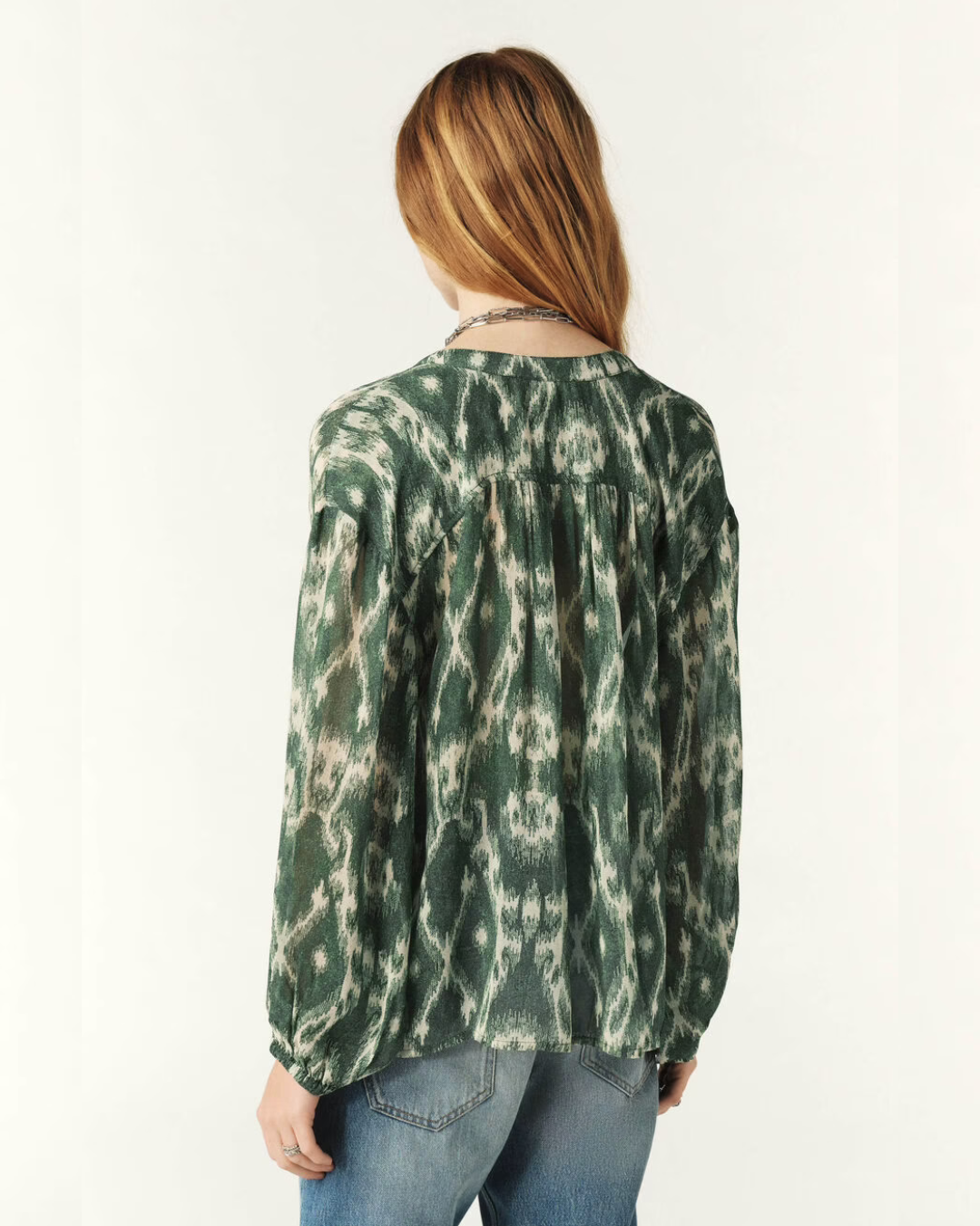 Nuala – Ikat Style Blouse