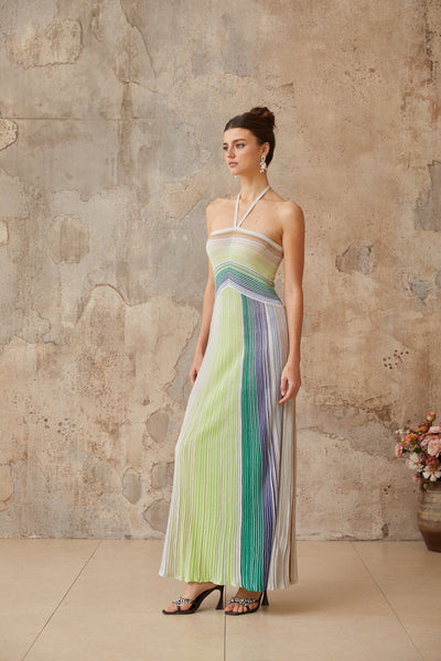 Serelith - Halterneck Maxi Dress