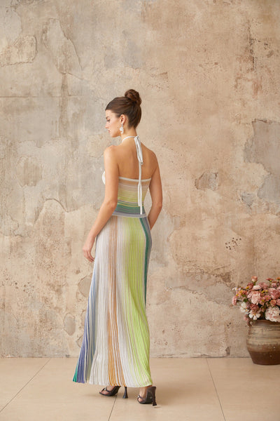 Serelith - Halterneck Maxi Dress