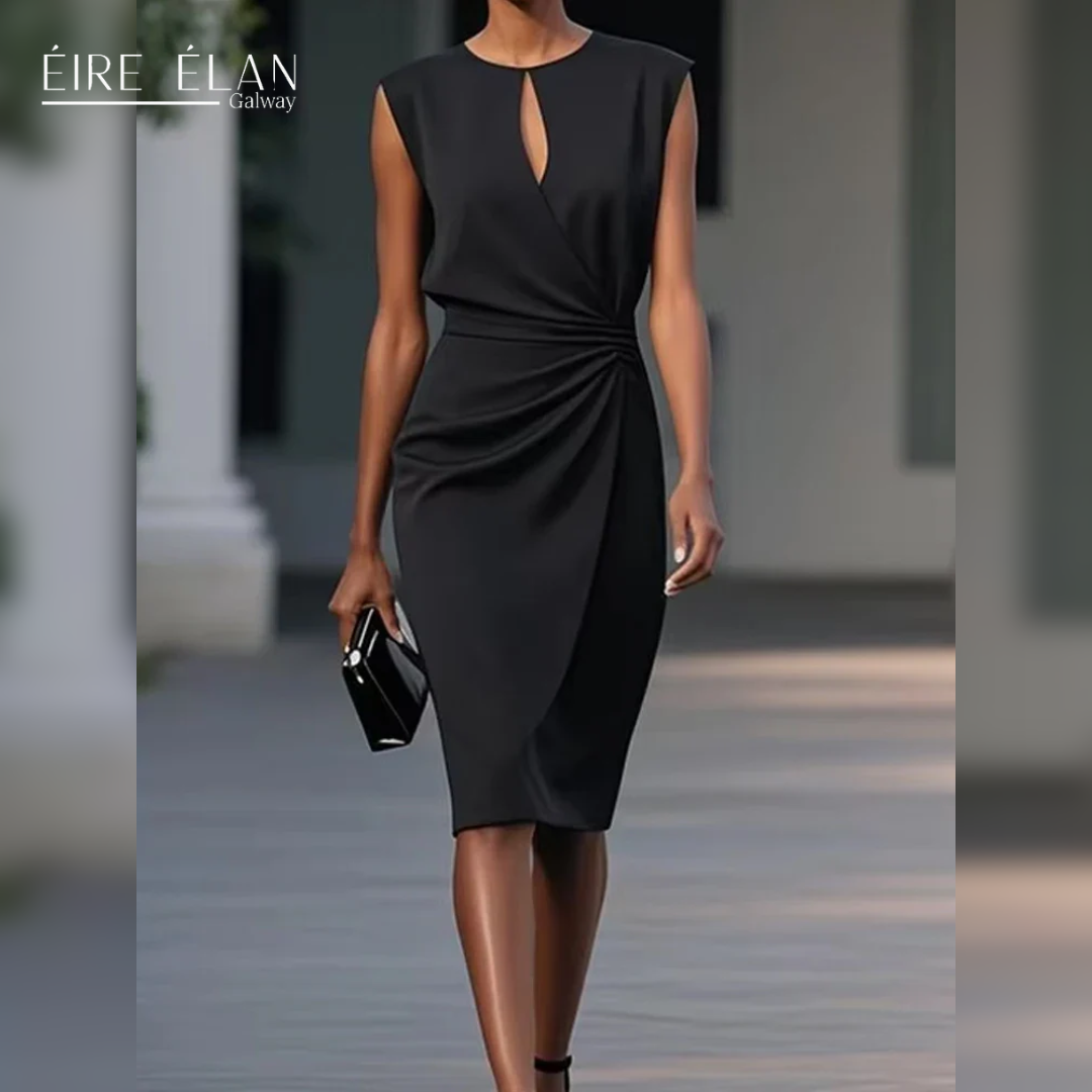 Rosa – Crossover Grace Midi Dress