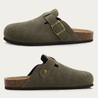 Kim's - Genuine Suede Clogs