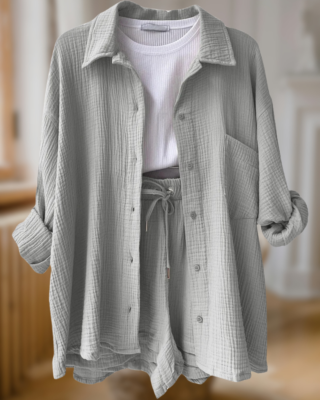 Isla- basic relaxed two-piece set