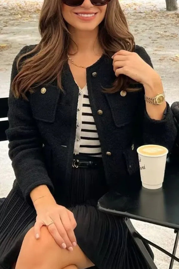 Clémence – Parisian Tweed Jacket