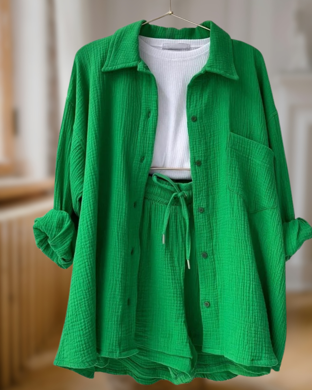 Isla- basic relaxed two-piece set