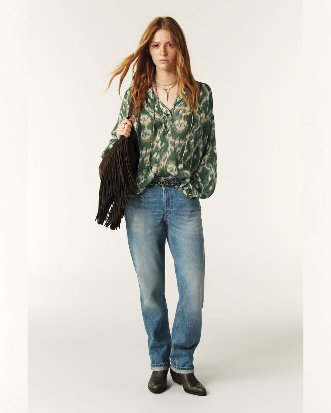 Nuala – Ikat Style Blouse