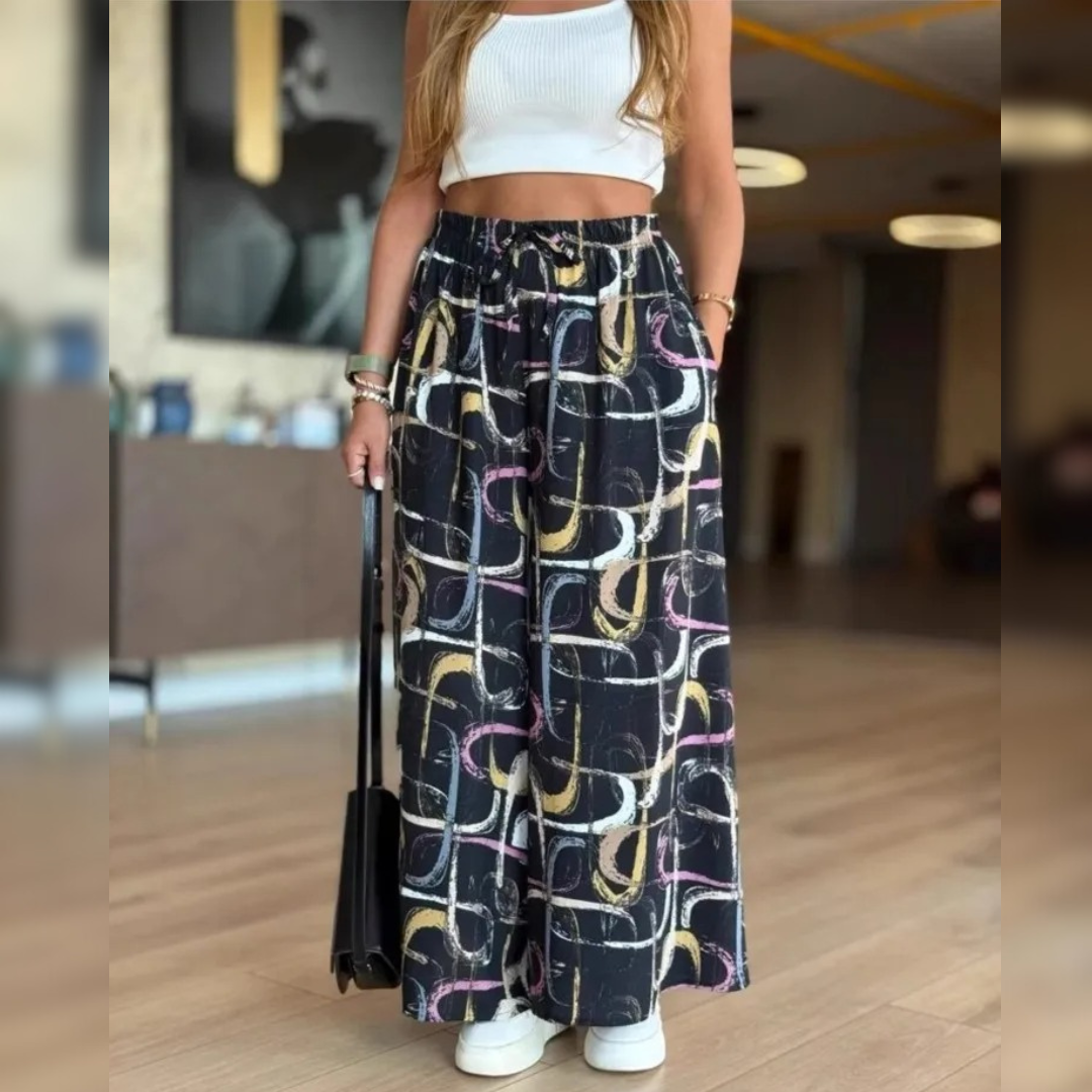 Amara – Abstract Ease Trousers