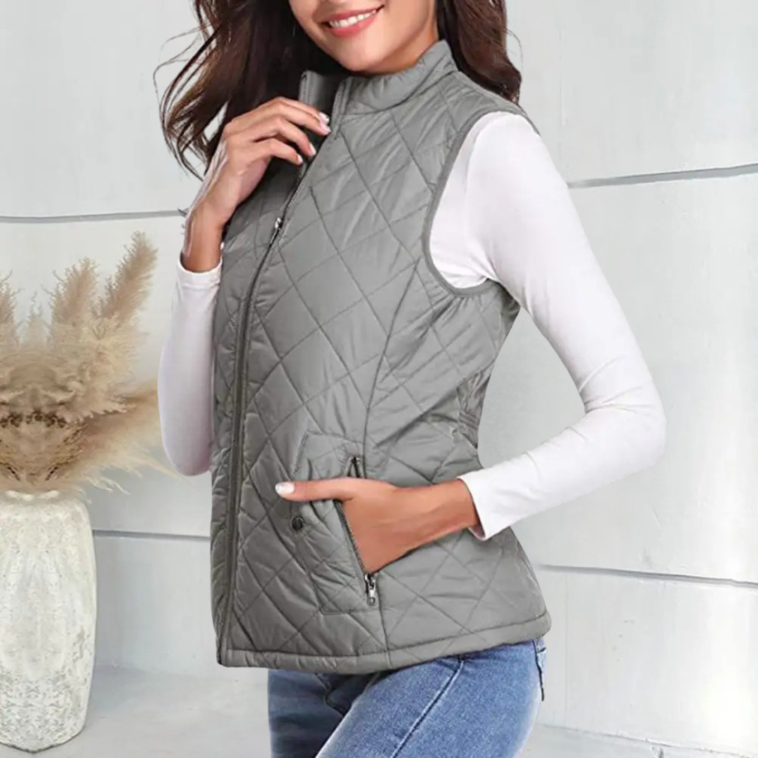 Denise – Quilted Luxe Gilet
