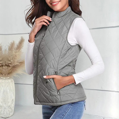 Denise – Quilted Luxe Gilet