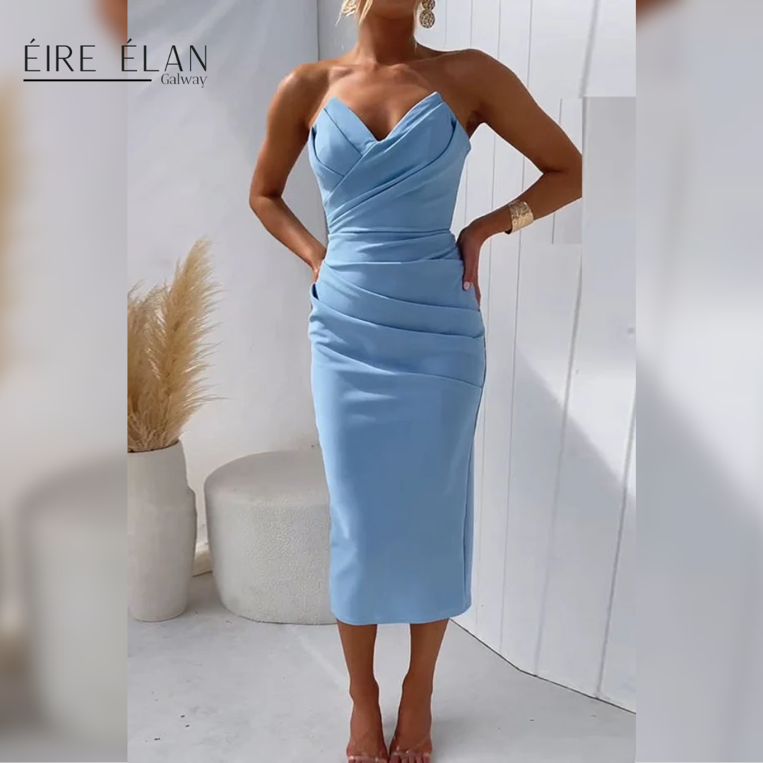 Saphira – Elegant Strapless Dress