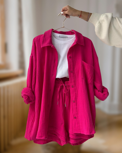 Isla- basic relaxed two-piece set