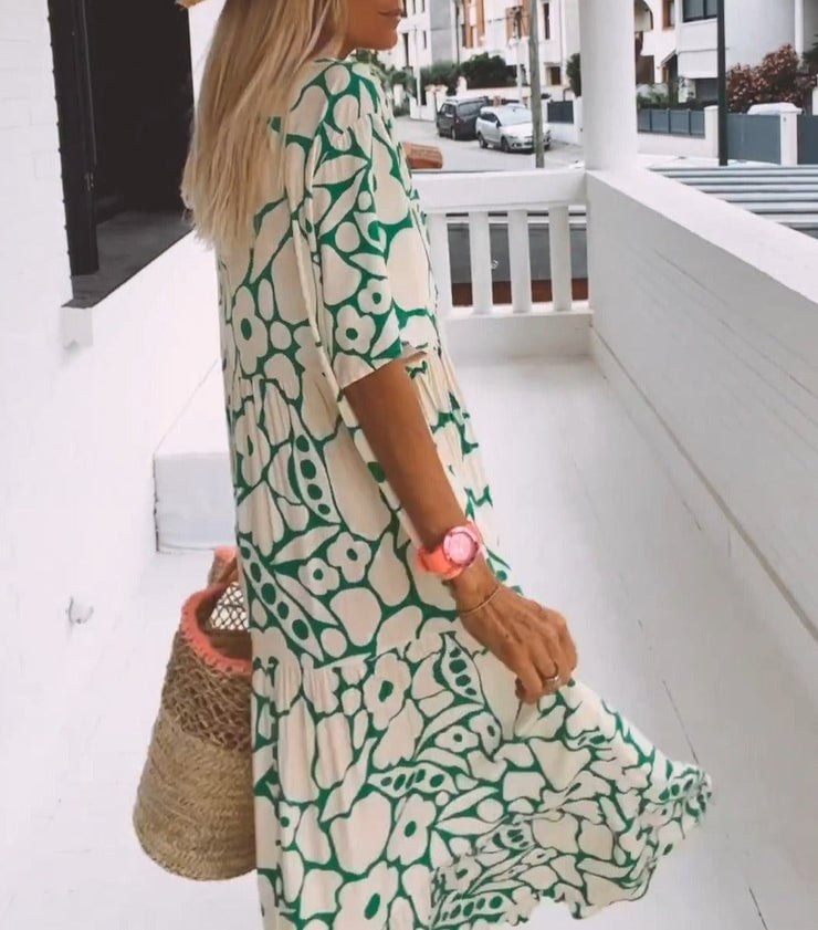Paola – Flowing Summer Ease Dress