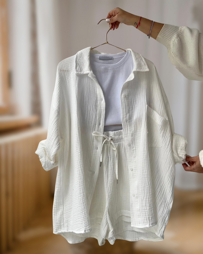 Isla- basic relaxed two-piece set