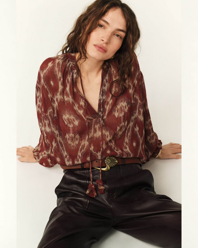 Nuala – Ikat Style Blouse