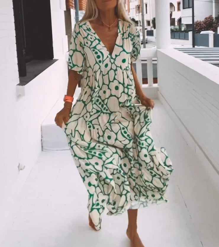 Paola – Flowing Summer Ease Dress