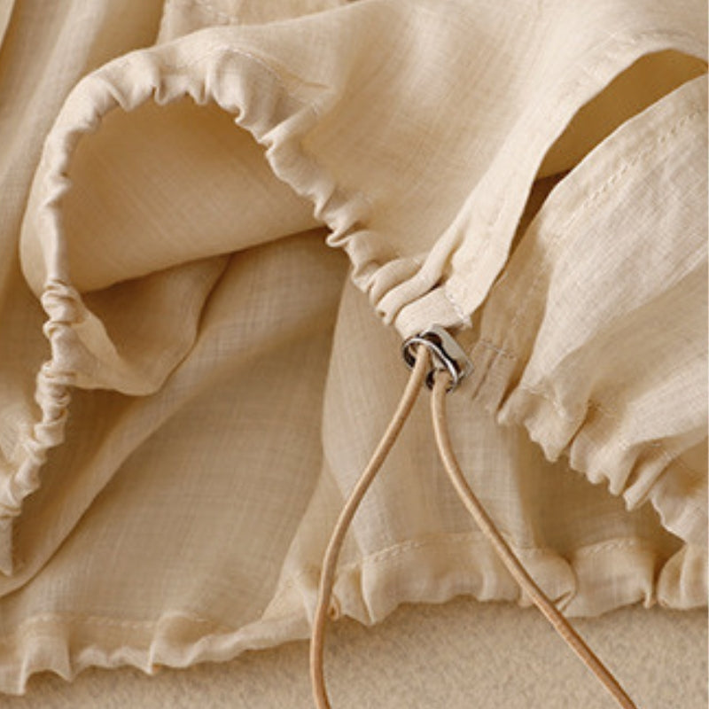 Rumi – Linen Hoodie