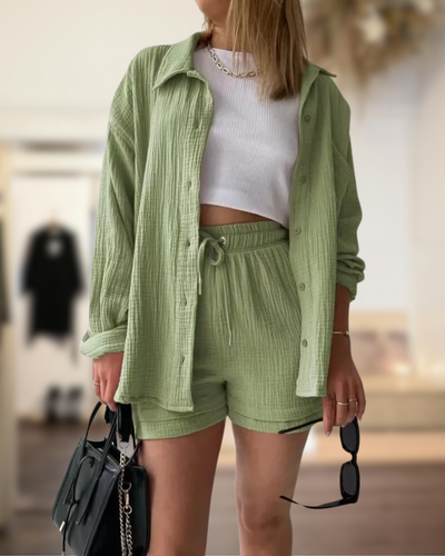 Isla- basic relaxed two-piece set