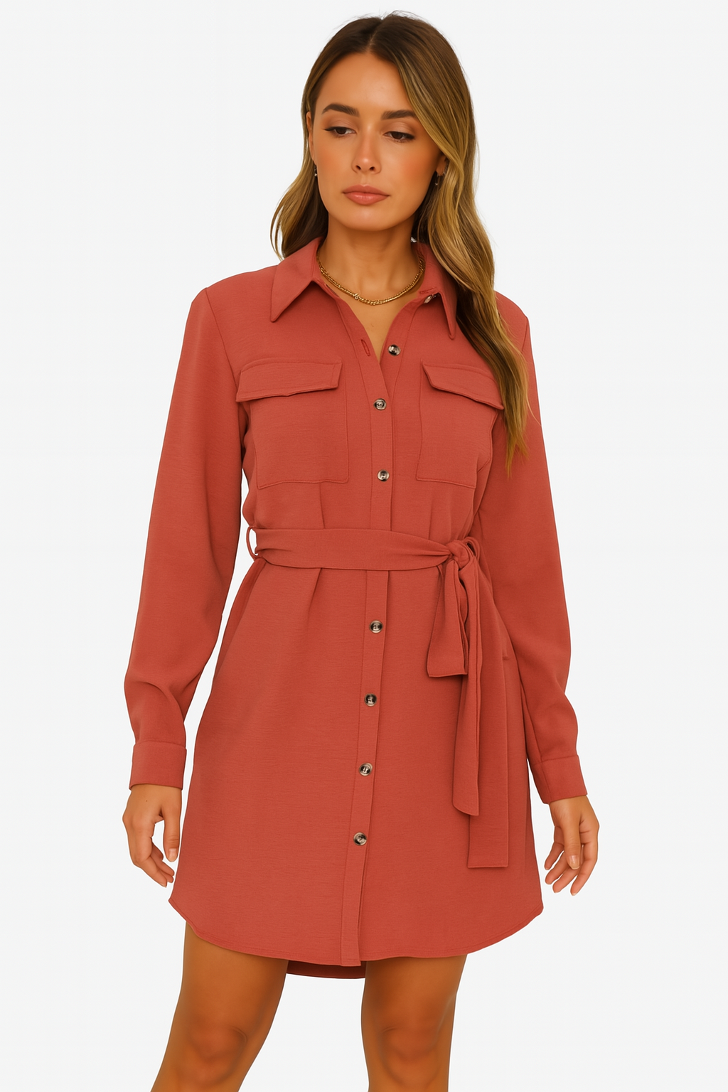 Carlin - Shirt Midi Dress