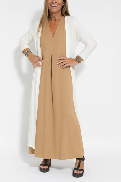 Saorla - Elegant Long Dress  + Matching Cardigan Free worth €55!