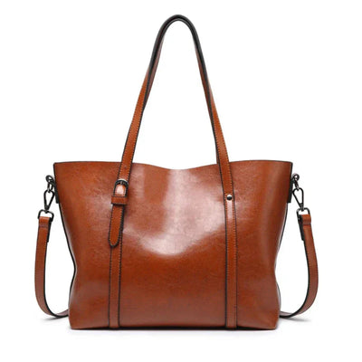 Anna's - Luxe Classic Leather Tote