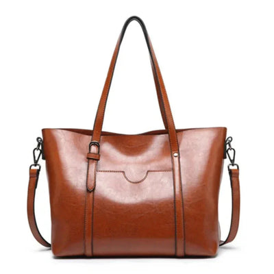 Anna's - Luxe Classic Leather Tote