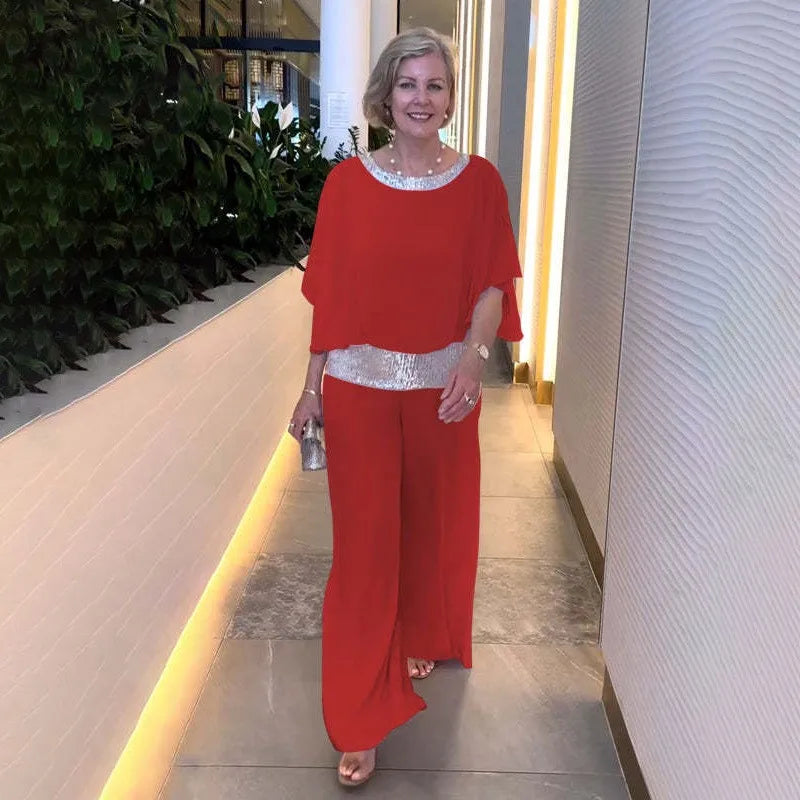 Daphne – Sequined Elegance Two-Piece Set