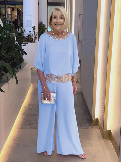 Daphne – Sequined Elegance Two-Piece Set