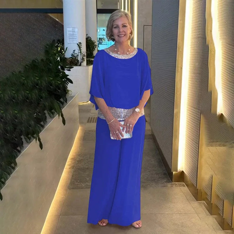 Daphne – Sequined Elegance Two-Piece Set