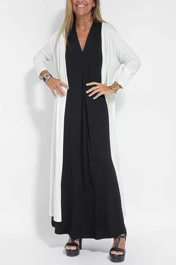 Saorla - Elegant Long Dress  + Matching Cardigan Free worth €55!