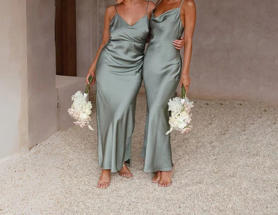 Solandra – Long Satin Dress