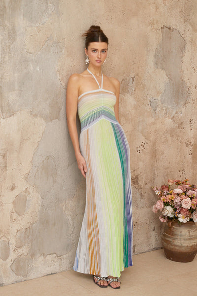Serelith - Halterneck Maxi Dress