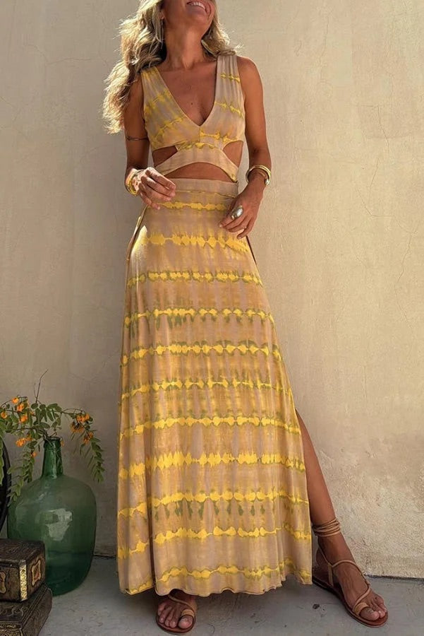 Eleanor - Summer Drape Maxi Dress