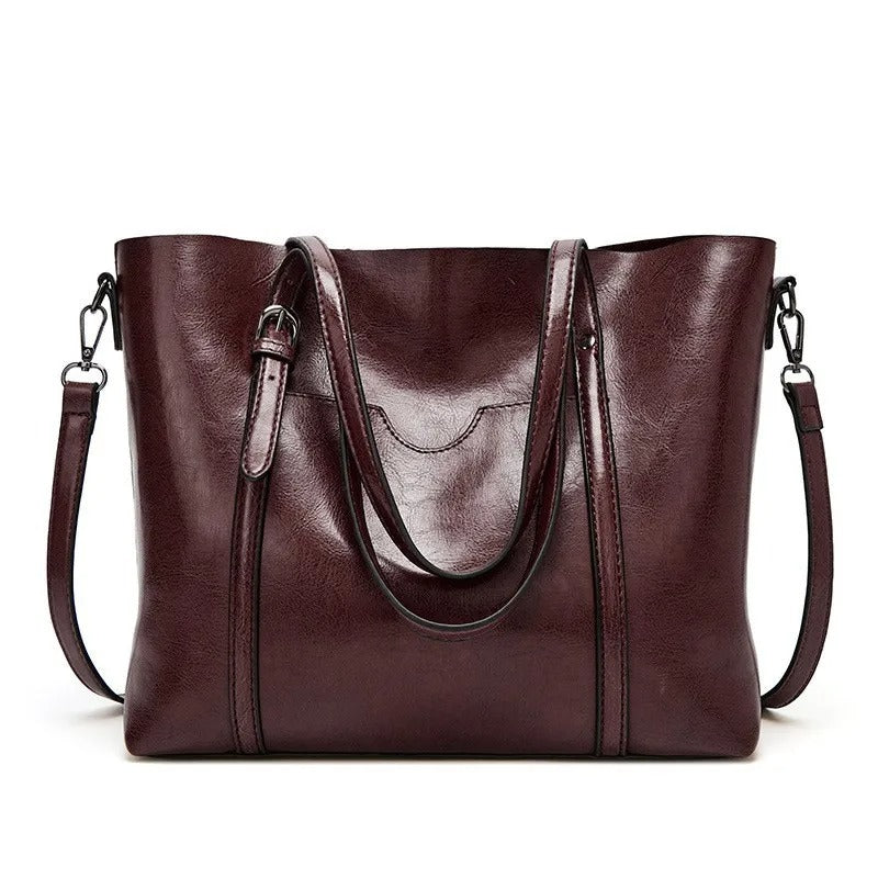 Anna's - Luxe Classic Leather Tote