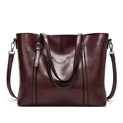Anna's - Luxe Classic Leather Tote