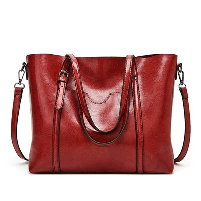Anna's - Luxe Classic Leather Tote
