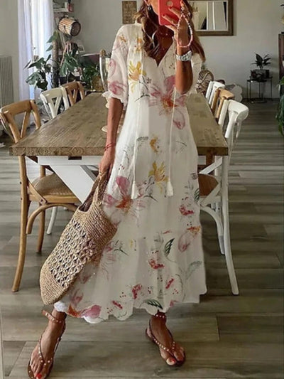 Andrea - Boho Vintage Summer Dress