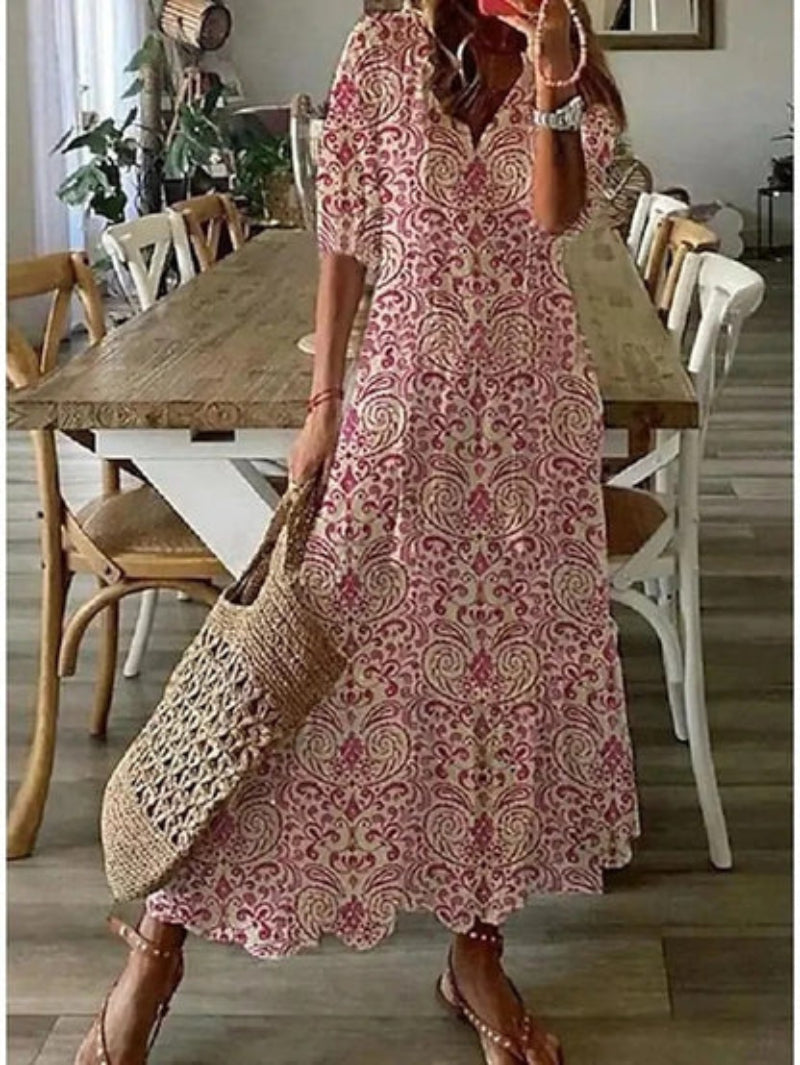 Andrea - Boho Vintage Summer Dress
